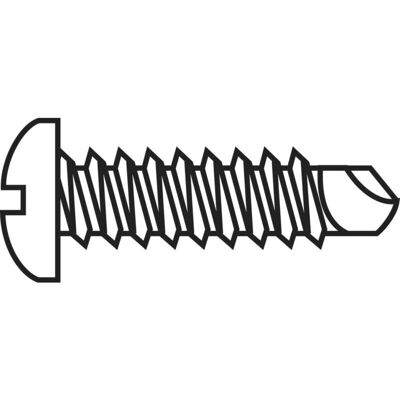 Toolcraft Phillips självtappande skruvar för plåt - 4.2 x 19mm - Paket av 100 Toolcraft Phillips självtappande skruvar för plåt - 4.2 x 19mm - Paket av 100