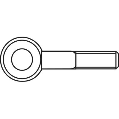 Toolcraft Galvaniseret Stål M5 x 30mm Løfteøjer - 50 stk Toolcraft Galvaniseret Stål M5 x 30mm Løfteøjer - 50 stk