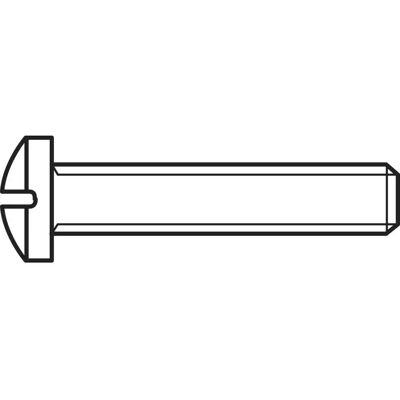 Vis Toolcraft M4 x 10mm Acier galvanisé Tête bombée Phillips - Vis Vis Toolcraft M4 x 10mm Acier galvanisé Tête bombée Phillips - Vis