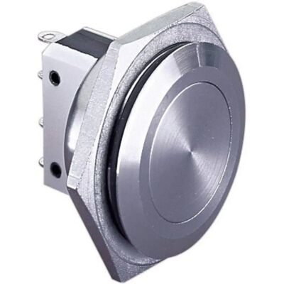Bouton-poussoir antivandalisme Bulgin MP0038 - 25.8mm Bouton-poussoir antivandalisme Bulgin MP0038 - 25.8mm