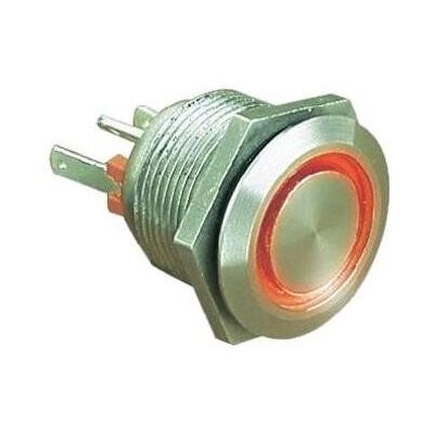 Eska Bulgin MPI002/28/RD Bouton antivandalisme - 24V/DC, Rouge, 22mm - Publicité Eska Bulgin MPI002/28/RD Bouton antivandalisme - 24V/DC, Rouge, 22mm - Publicité