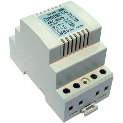Comatec TBD202012P Voeding - 12V AC, 1.6A, 20W, DIN-rail Comatec TBD202012P Voeding - 12V AC, 1.6A, 20W, DIN-rail