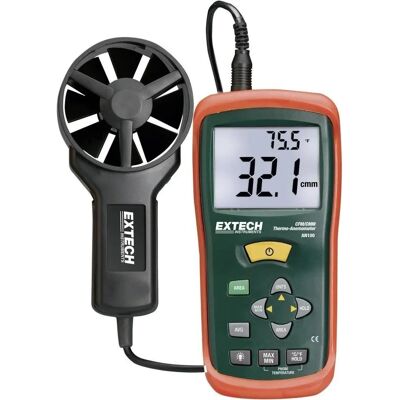 Extech AN100 Anemometer - Großes LCD, Lufttemp. & Ström Extech AN100 Anemometer - Großes LCD, Lufttemp. & Ström