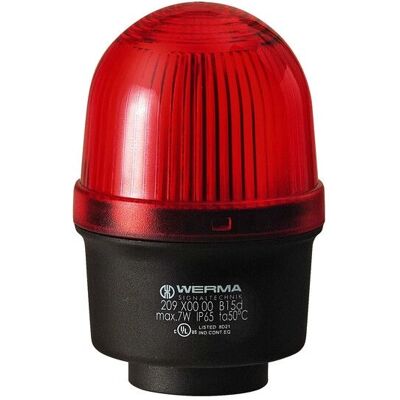 Werma Alarmlichtanzeige - 219.100.00 - Rot - 12-230 V - Alarmlichtanzeige Werma Alarmlichtanzeige - 219.100.00 - Rot - 12-230 V - Alarmlichtanzeige
