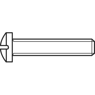 Toolcraft M4 Phillips Raised Head Screws - DIN 7985 - Steel 20mm Pack of 100 Toolcraft M4 Phillips Raised Head Screws - DIN 7985 - Steel 20mm Pack of 100
