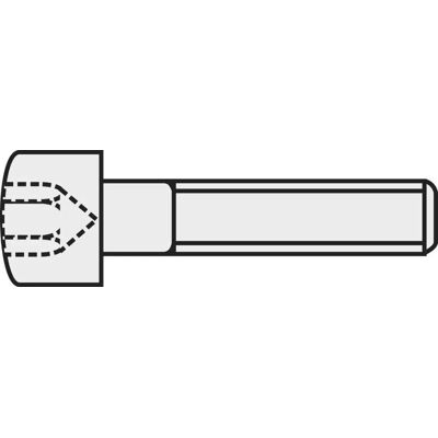 Vis hexagonale Toolcraft M2.5 8mm - Acier - Pack de 20 Vis hexagonale Toolcraft M2.5 8mm - Acier - Pack de 20