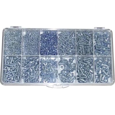 TOOLCRAFT DIN 7981 - STZN Countersunk sheet metal screw - 730 Parts TOOLCRAFT DIN 7981 - STZN Countersunk sheet metal screw - 730 Parts