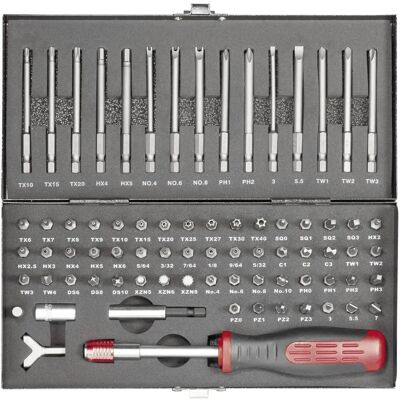 Toolcraft 820952 Sicherheits- & Spezial-Bit-Set 75-tlg Toolcraft 820952 Sicherheits- & Spezial-Bit-Set 75-tlg