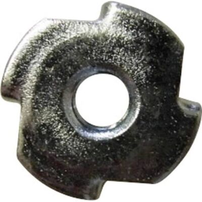 Toolcraft M5 Galvanised Drive-In Nuts - 100 pcs Toolcraft M5 Galvanised Drive-In Nuts - 100 pcs
