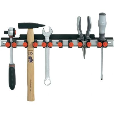 Toolcraft 88 68 86 Aluminium Tool Rack 435 x 48mm Toolcraft 88 68 86 Aluminium Tool Rack 435 x 48mm