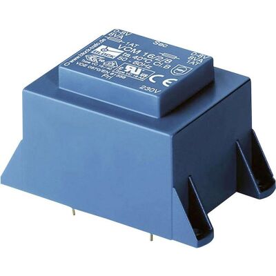 Marca VCM 50/1/18 - Transformador de montaje en PCB - 50VA 18V 2.77A Marca VCM 50/1/18 - Transformador de montaje en PCB - 50VA 18V 2.77A