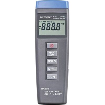 Voltcraft K101 Digital Termometer - Handhållet, -200°C till +1370°C Voltcraft K101 Digital Termometer - Handhållet, -200°C till +1370°C