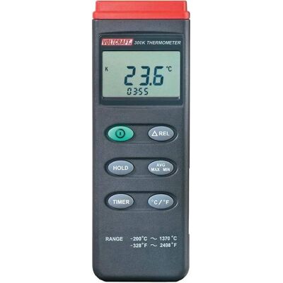 VOLTCRAFT K204 Digital Thermometer - 4 Channel - -200 to +1370°C VOLTCRAFT K204 Digital Thermometer - 4 Channel - -200 to +1370°C
