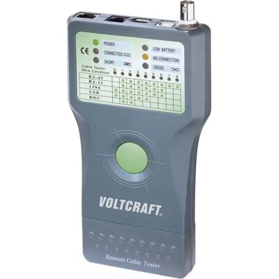 Testeur de câbles Voltcraft CT-5 - Réseau & Coaxial - Publicité Testeur de câbles Voltcraft CT-5 - Réseau & Coaxial - Publicité