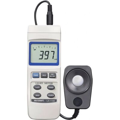 VOLTCRAFT LX-1108 Luxmeter - Sonnenlicht, Leuchtstoff, Natrium, Quecksilber - 400000 lx VOLTCRAFT LX-1108 Luxmeter - Sonnenlicht, Leuchtstoff, Natrium, Quecksilber - 400000 lx