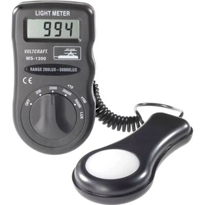 VOLTCRAFT MS-1300 Digital Light Meter - Luxmeter VOLTCRAFT MS-1300 Digital Light Meter - Luxmeter