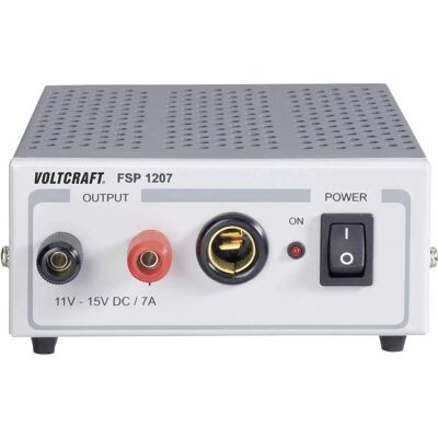 VOLTCRAFT FSP 1207 Voeding met vaste spanning - 11-15V, 7A, 105W VOLTCRAFT FSP 1207 Voeding met vaste spanning - 11-15V, 7A, 105W