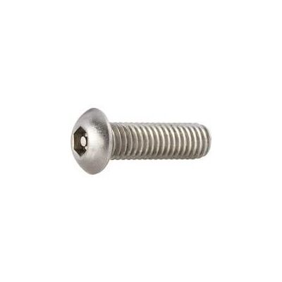 Toolcraft M6 25mm Rustfrit stål skruer - Flad hovede, indvendig sekskant, 10 stk Toolcraft M6 25mm Rustfrit stål skruer - Flad hovede, indvendig sekskant, 10 stk