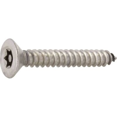 Viti a testa svasata in acciaio inossidabile Toolcraft - 4,8mm x 38mm - Torx antimanomissione Viti a testa svasata in acciaio inossidabile Toolcraft - 4,8mm x 38mm - Torx antimanomissione