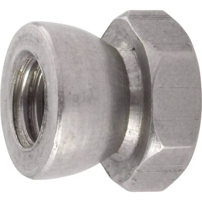 Écrou de sécurité en acier inoxydable M8 de Toolcraft - Hexagone, Pack de 10 - Publicité Écrou de sécurité en acier inoxydable M8 de Toolcraft - Hexagone, Pack de 10 - Publicité