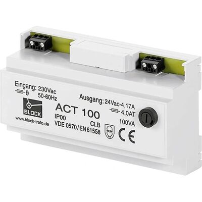 Marca ACT 25 24V Transformador - Aislante de Seguridad, 25VA, 230V Marca ACT 25 24V Transformador - Aislante de Seguridad, 25VA, 230V