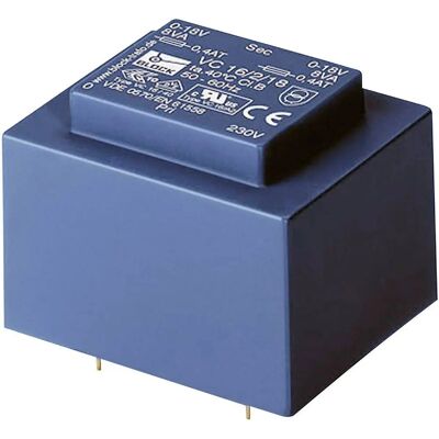 Transformateur PCB Block VC 16/1/6 - 16VA 6V Transformateur PCB Block VC 16/1/6 - 16VA 6V