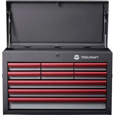 Toolcraft WZK-309 9-Drawer Toolcase - Robust, Portable, 30kg Max Toolcraft WZK-309 9-Drawer Toolcase - Robust, Portable, 30kg Max