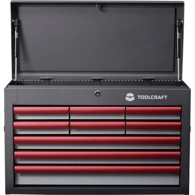 Toolcraft WZK-309 9-Drawer Toolcase - Robust, Portable, 30kg Max Toolcraft WZK-309 9-Drawer Toolcase - Robust, Portable, 30kg Max