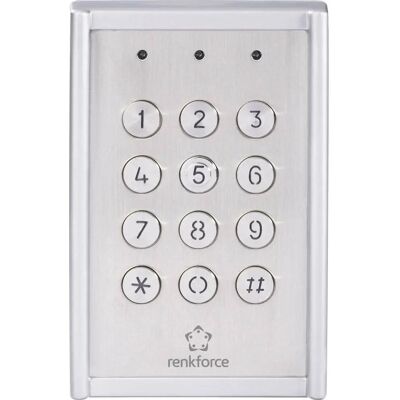 Renkforce 751624 Serratura a Codice IP65 da Montare a Superficie con Tastiera Illuminata Renkforce 751624 Serratura a Codice IP65 da Montare a Superficie con Tastiera Illuminata