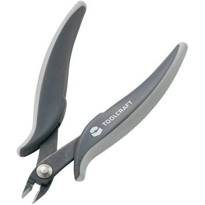 Toolcraft 816744 Elektronische Diagonalschneider - Ohne Facette - 128mm Toolcraft 816744 Elektronische Diagonalschneider - Ohne Facette - 128mm