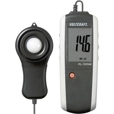 Voltcraft PL-110SM Mesureur de lumière solaire - Luxmètre 0-1999 W/m² - Publicité Voltcraft PL-110SM Mesureur de lumière solaire - Luxmètre 0-1999 W/m² - Publicité
