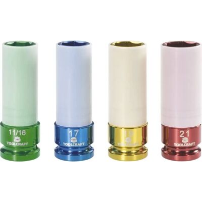 Toolcraft 821580 Hexagon Bits Set - 4 delar Toolcraft 821580 Hexagon Bits Set - 4 delar