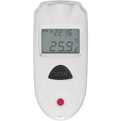 VOLTCRAFT IR 110-1S Infraroodthermometer - Niet-contact, Draagbaar, ±2,5% VOLTCRAFT IR 110-1S Infraroodthermometer - Niet-contact, Draagbaar, ±2,5%