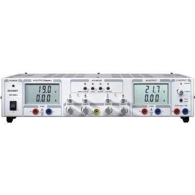 VOLTCRAFT VSP 2405 Laboratory Power Supply - 3 Output, Variable, 409W VOLTCRAFT VSP 2405 Laboratory Power Supply - 3 Output, Variable, 409W