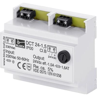 Marque DCT 24-2,5 Alimentation 24V DC - Alimentation - Publicité Marque DCT 24-2,5 Alimentation 24V DC - Alimentation - Publicité
