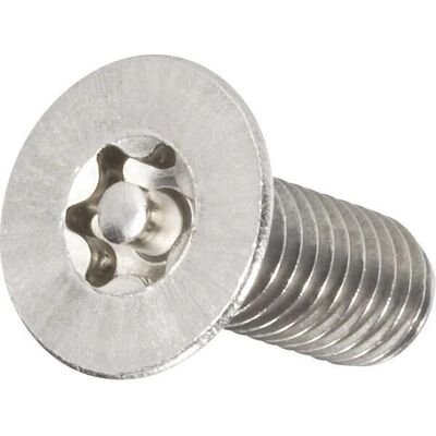 Toolcraft 888822 Stainless Steel M6 16mm Torx Countersunk Screws - 10 pcs Toolcraft 888822 Stainless Steel M6 16mm Torx Countersunk Screws - 10 pcs