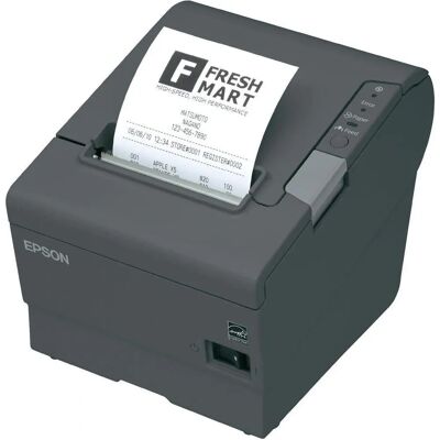 Imprimante de reçus Epson TM-T88V - Thermique, Noir, USB, RS-232 - Publicité Imprimante de reçus Epson TM-T88V - Thermique, Noir, USB, RS-232 - Publicité