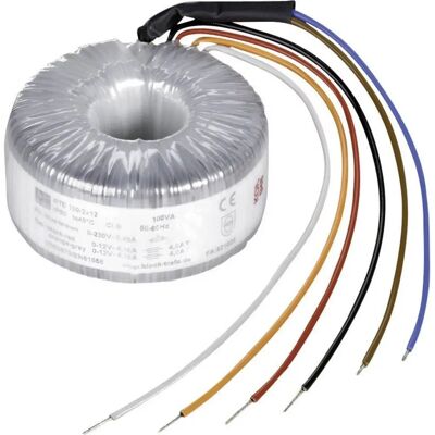 Trasformatore toroidale RTE 100/2x18 100 VA Trasformatore toroidale RTE 100/2x18 100 VA