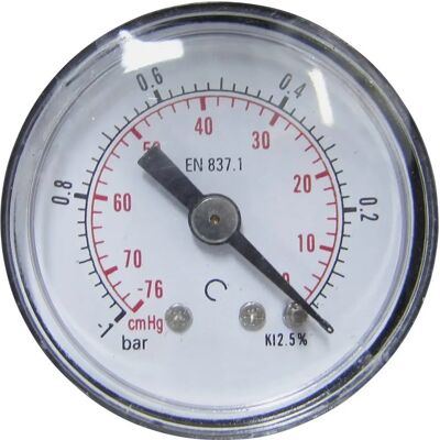 ICH - 306.40.-1 - -1 a 0 bar - Posteriore G1/8 - Manometer ICH - 306.40.-1 - -1 a 0 bar - Posteriore G1/8 - Manometer