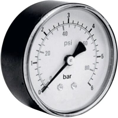 ICH 306.63.10 Manometer - Back Connection - 63mm ICH 306.63.10 Manometer - Back Connection - 63mm