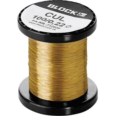Fil de cuivre CUL 500 - Électrolytique, Émaillé, 0.63 mm, 165 m - Publicité Fil de cuivre CUL 500 - Électrolytique, Émaillé, 0.63 mm, 165 m - Publicité