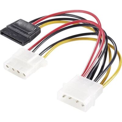 Câble d'alimentation Renkforce RF-2926428 - 0,15 m SATA/IDE - Publicité Câble d'alimentation Renkforce RF-2926428 - 0,15 m SATA/IDE - Publicité