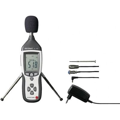 Voltcraft SL-451 Schallpegelmesser - Datenlogger 30-130 dB Voltcraft SL-451 Schallpegelmesser - Datenlogger 30-130 dB