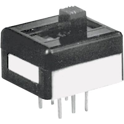Interrupteur à glissière APEM 25136NAH - SPDT, Montage sur PCB, 4A/125V Interrupteur à glissière APEM 25136NAH - SPDT, Montage sur PCB, 4A/125V