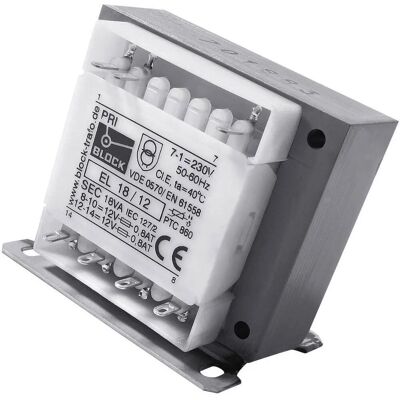 Bosch EL 75/6 7.5/6 7.5VA Transformator - Sicherheit, Isolierung, Steuerung Bosch EL 75/6 7.5/6 7.5VA Transformator - Sicherheit, Isolierung, Steuerung