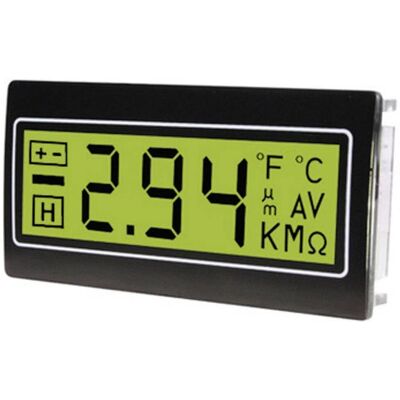 Digitalt panelmåler TDE Instruments DPM962-TG - Spænding, Strøm, 33x68mm Digitalt panelmåler TDE Instruments DPM962-TG - Spænding, Strøm, 33x68mm