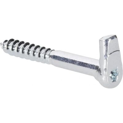 TOOLCRAFT 890692 Krog og skruer - 50 mm - 10 stk TOOLCRAFT 890692 Krog og skruer - 50 mm - 10 stk