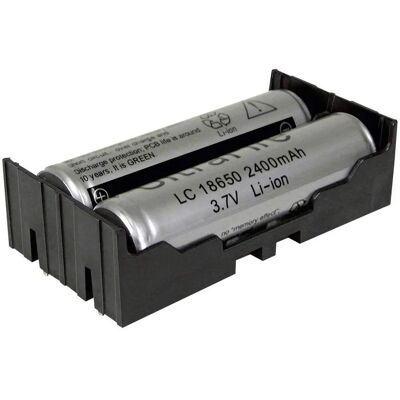Nero Batteriehalter 2x 18650 - Durchgangslochhalterung Nero Batteriehalter 2x 18650 - Durchgangslochhalterung