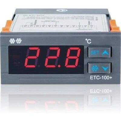 VOLTCRAFT ETC-100+ Thermostat - Temperaturregler - -40 bis +120°C - 10A Relais VOLTCRAFT ETC-100+ Thermostat - Temperaturregler - -40 bis +120°C - 10A Relais