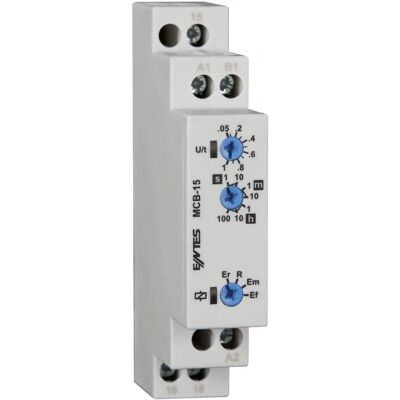 Entes MCB-15 Zeitrelais - Timer SPDT 8A 24–240V Entes MCB-15 Zeitrelais - Timer SPDT 8A 24–240V